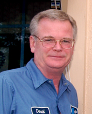 photo of David McAllister, Triangle Service Center auto repair station founder