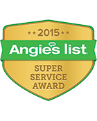 Triangle Service Center winner of Angie's List Super Server Award 2015